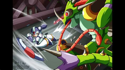 Mega Man X/Sting Chameleon .